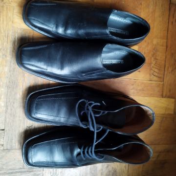 Muške cipele crne boje 2 para