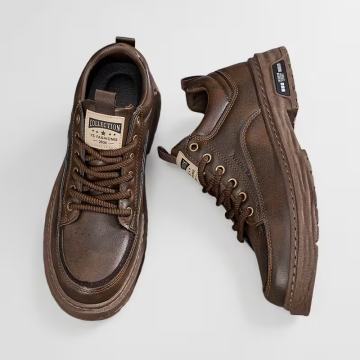 Muške ležerne poslovne skateboard cipele u vintage stilu