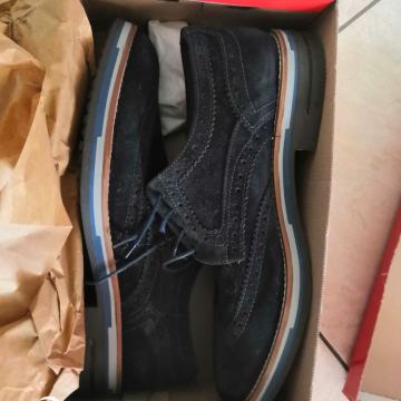 Muške navy blue cipele, prodajem
