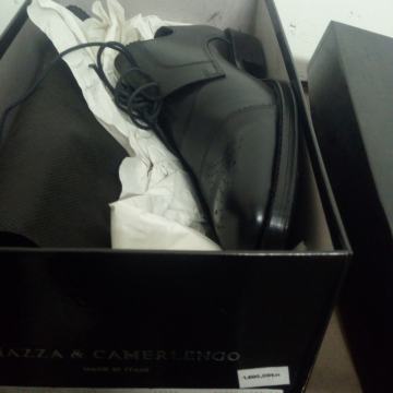 Mužke cipele za krizmu od prirodne kože brendirane