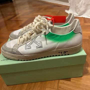Off white 2.0 white green tenisice 44