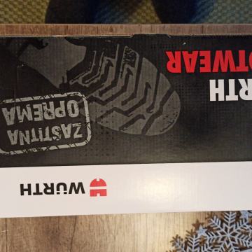Radne cipele wurth 45 broj sa kutijom skoro kao nove