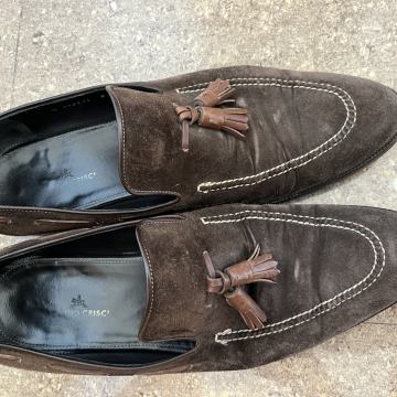 Tanino Crisci muške smede mokasinke br 43
