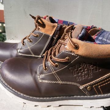 Atraktivne dječje čizme gojzerixe 36 prava koža otporne na kišu snijeg