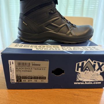 HAIX BLACK EAGLE® TACTICAL 2.0 GTX MID/BLACK  Broj 43/Novo/ zapakirano