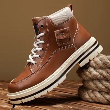 Muške kratke čizme, novi stilovi za jesen i zimu 2025.