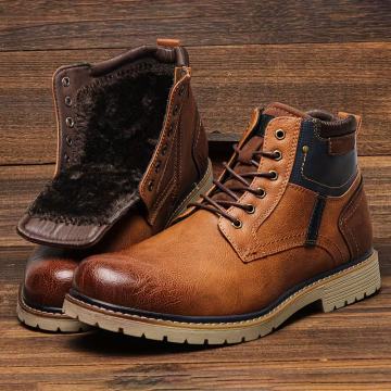 Muške vintage gležnjače s bočnim patentnim zatvaračem