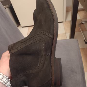 Pat Calvin br.46 kvalitetne kožne udobne gležnjače