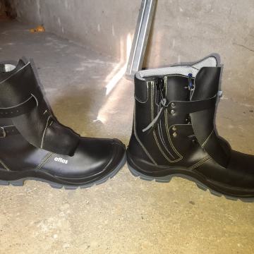 Radne čizme kožne visoke br 46