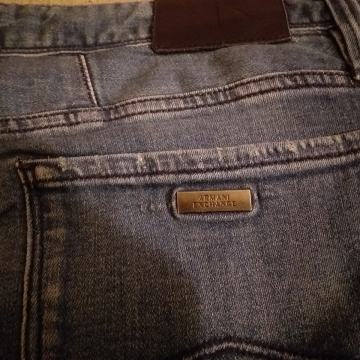 FARMERKE JEANS ARMANI EXCHANGE SKINNY J14 SIZE 34 PLAVE