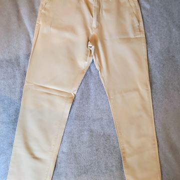 H&M LOGG muške hlače bež boje