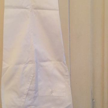 Hlače, bijele radne