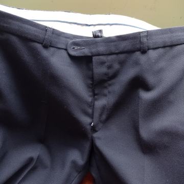 HLAČE br.52-Crne širi model-Novo