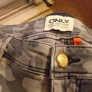 HLAČE ONLY BLUE BEHAVIOUR SIZE 42 LENGHT 32 MASKIRNE