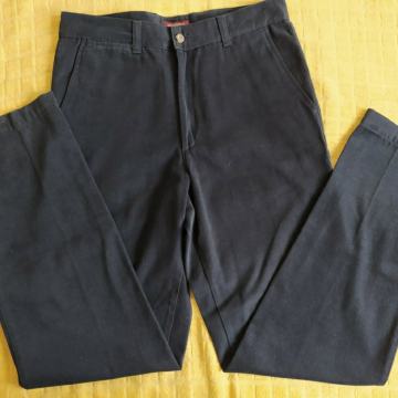 Hlače pamučne "Tehtab" vel 32/34 nove