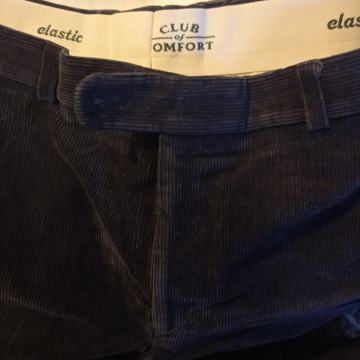 Hlače samt-Club comfort-br.35/34-Novo