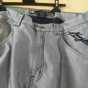 Karl Kani hlace traperice silver hip hop hlace