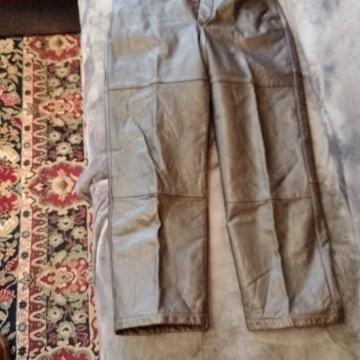 kožne motorističke hlače