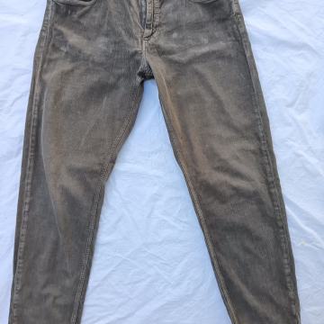 Massimo Dutti muške hlače uski samt W32