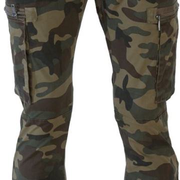 MATHEO, maskirne muške planinarske hlače, XXL