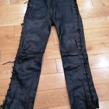 Hlace za motor kozne, Motoristicke kvalitetna kozne hlace, chopper