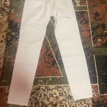 Muške bijele ripped NOHOW hlače