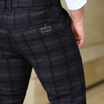 Nove muške karirane hlače iz 2024., moderne ležerne hlače