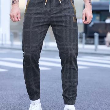 Nove muške modne trendi ležerne hlače, široke joggers hlače