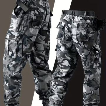 Muške radne hlače za teške uvjete rada - Tkanina za sva godišnja doba