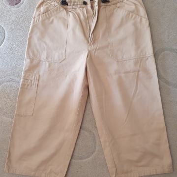 (ORIGINAL) Le Frog Casual trofrtaljne bež hlače