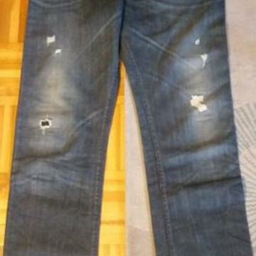 Salsa muške traperice w 34 L 34, straight slim !