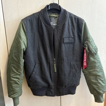 Alpha Industries MA-1 d-tec Wool muška jakna vel. S