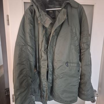 Alpha industries-zelena parka