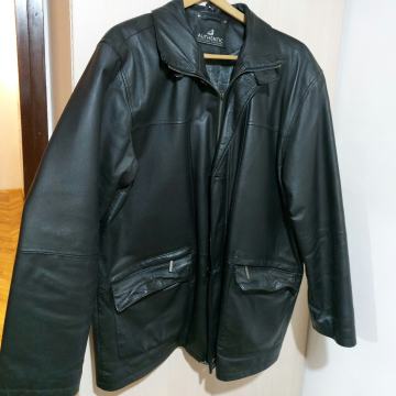 Authentic kožna crna jakna vel.56