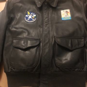 COCKPIT AVIREX PILOT JACKET TYPE A-2 MADE IN USA KAO NOVA