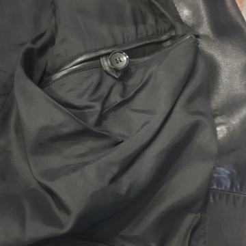 BOSS, Hugo Boss, kožna muška jakna-sako 48