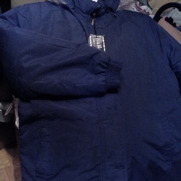 Crna zimska jako debela muska jakna nova vel.52