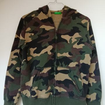Dječja military maskirna jakna Benetton 10-11