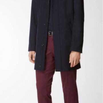 HUGO BOSS Crni kaput od vune i kašmira original novo!