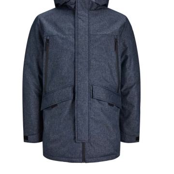 Jack Jones black parka- ZIMSKA JAKNA