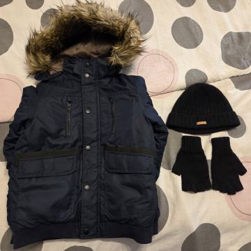 Jack Jones jakna Barts kapa i rukavice NOVO komplet