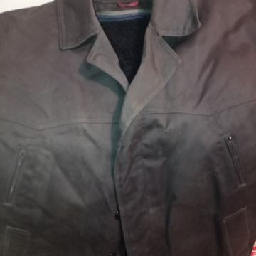 Jakna sfutrom -br.54-56-plava