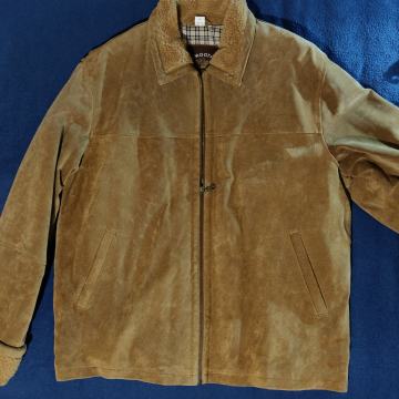 Kožna jakna (prava koža), veličina L 52, cognac