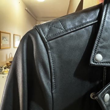 Kožna jakna All Saints - MILO - NOVA