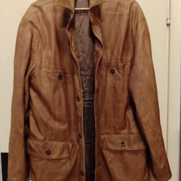 VISOKO kožna jakna br 56/XXL kvalitetna ugodna i lijepa