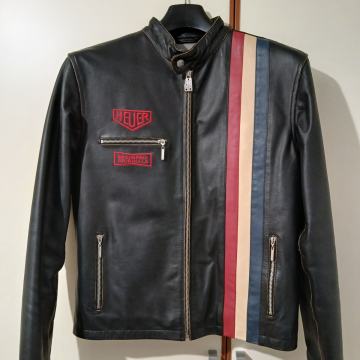 Kožna jakna Grandprix Originals & TAG Heuer