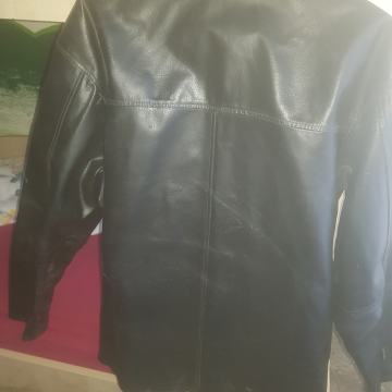 Kožna jakna klasičnog sako kroja