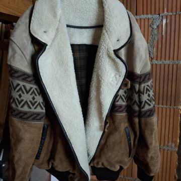 Kožna Mclaudica ,muška jakna.