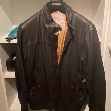 Kožna jakna NAPAPIRJI  vel L