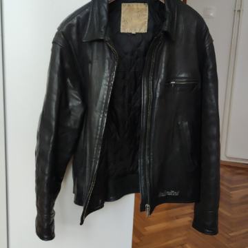 Kožna jakna s podstavom - 130,00 eura